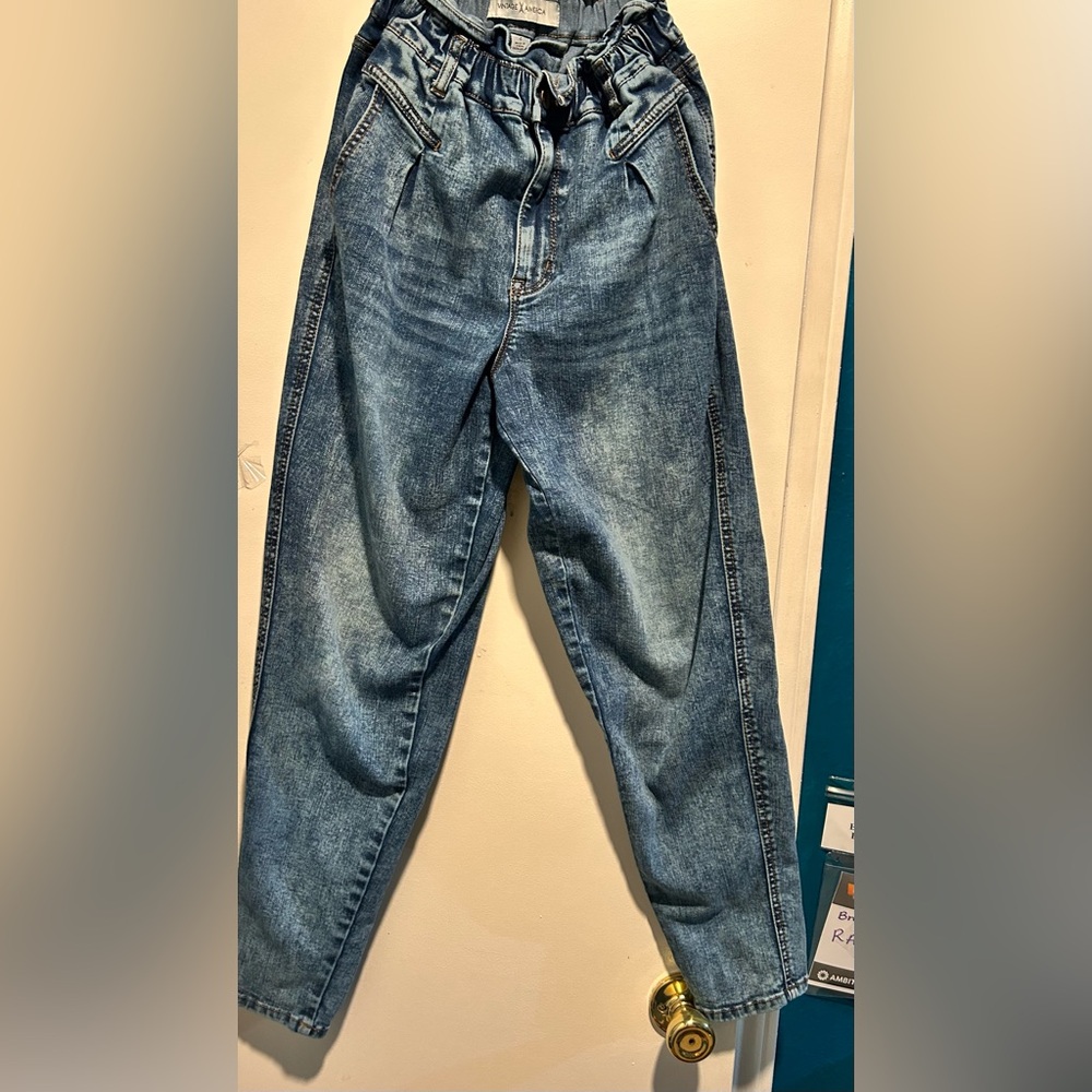 Vintage America Relaxed Fit Blue Jeans